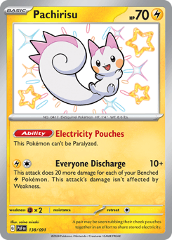 Pachirisu - Holofoil