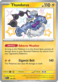 Thundurus - Holofoil