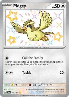 Pidgey - Holofoil