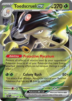Toedscruel ex - Holofoil