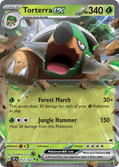 Torterra ex - Holofoil