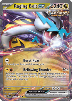 Raging Bolt ex - Holofoil