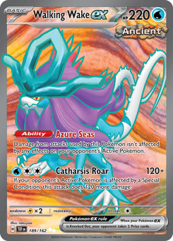 Walking Wake ex - Holofoil