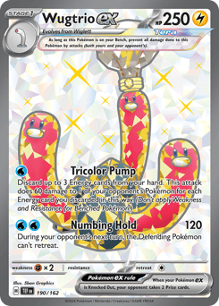 Wugtrio ex - Holofoil