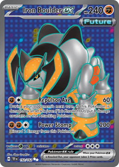 Iron Boulder ex - Holofoil