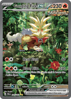 Gouging Fire ex - Holofoil
