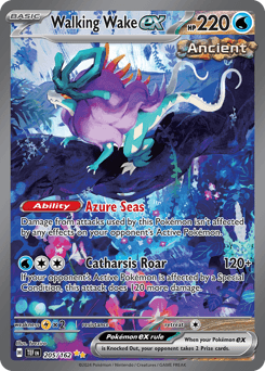 Walking Wake ex - Holofoil