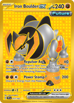 Iron Boulder ex - Holofoil