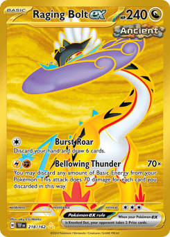 Raging Bolt ex - Holofoil