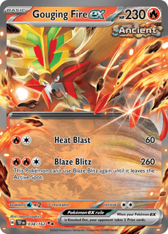 Gouging Fire ex - Holofoil