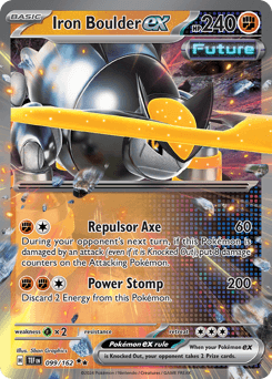 Iron Boulder ex - Holofoil