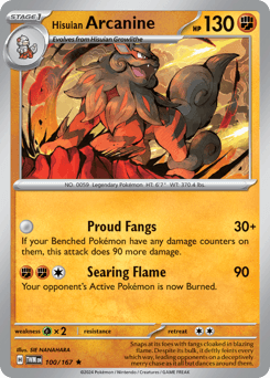 Hisuian Arcanine - Reverse Holofoil