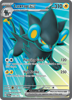 Luxray ex - Holofoil