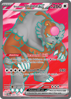 Bloodmoon Ursaluna ex - Holofoil
