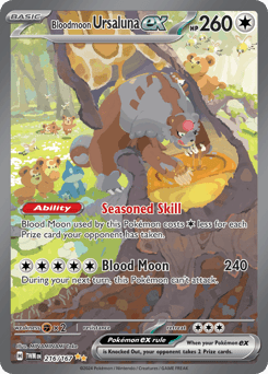 Bloodmoon Ursaluna ex - Holofoil