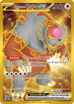 Bloodmoon Ursaluna ex - Holofoil
