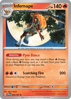 Infernape - Reverse Holofoil