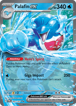 Palafin ex - Holofoil