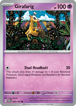 Girafarig - Normal