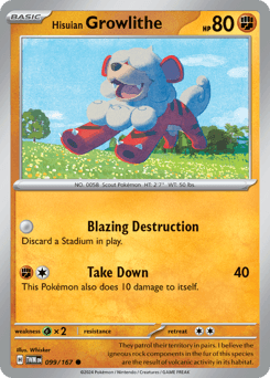 Hisuian Growlithe - Normal