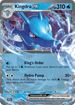 Kingdra ex - Holofoil