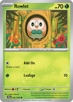 Rowlet - Normal