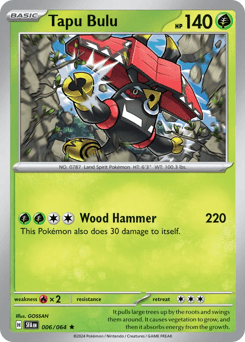 Tapu Bulu - Reverse Holofoil