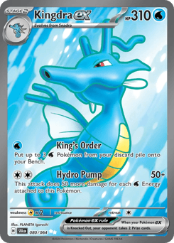Kingdra ex - Holofoil