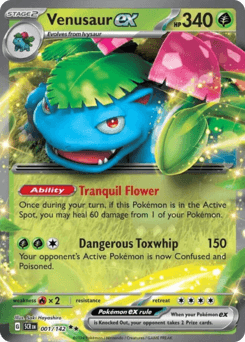 Venusaur ex - Holofoil