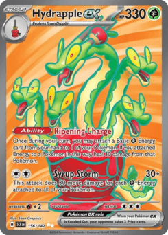 Hydrapple ex - Holofoil
