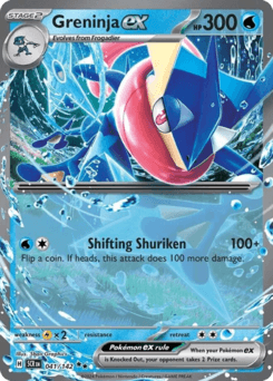 Greninja ex - Holofoil