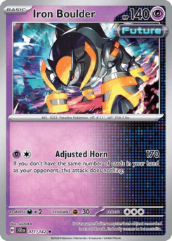 Iron Boulder - Reverse Holofoil