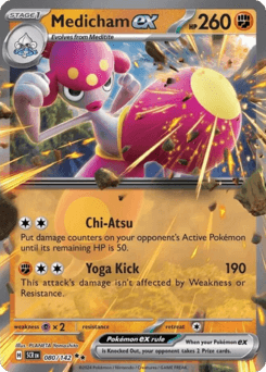 Medicham ex - Holofoil