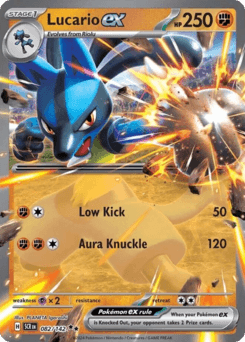 Lucario ex - Holofoil