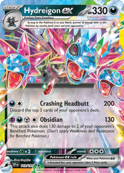 Hydreigon ex - Holofoil