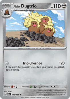 Alolan Dugtrio - Normal