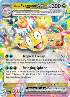 Alolan Exeggutor ex - Holofoil
