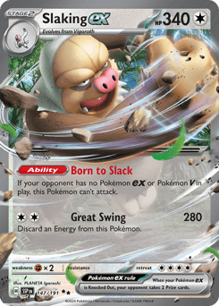 Slaking ex - Holofoil