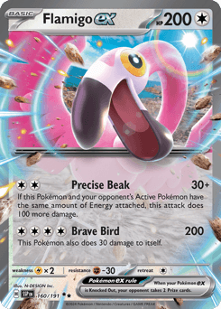 Flamigo ex - Holofoil