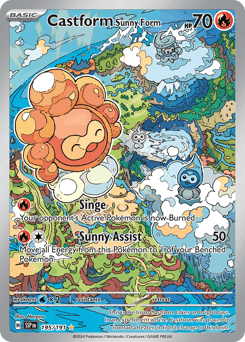 Castform Sunny Form - Holofoil