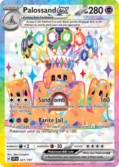 Palossand ex - Holofoil