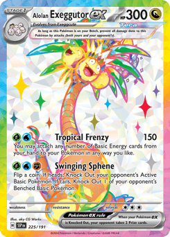Alolan Exeggutor ex - Holofoil