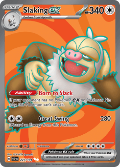Slaking ex - Holofoil