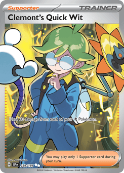Clemont's Quick Wit - Holofoil