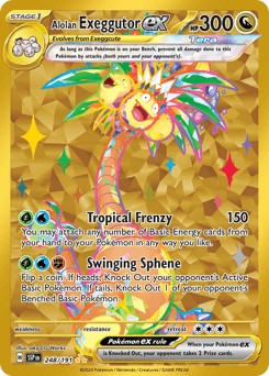 Alolan Exeggutor ex - Holofoil