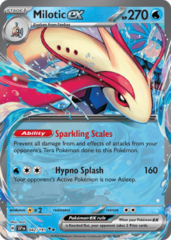 Milotic ex - Holofoil