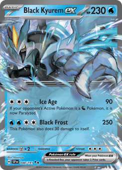 Black Kyurem ex - Holofoil