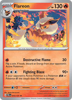 Flareon - Reverse Holofoil