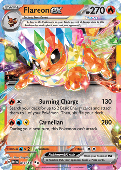 Flareon ex - Holofoil