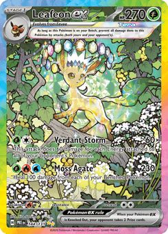 Leafeon ex - Holofoil